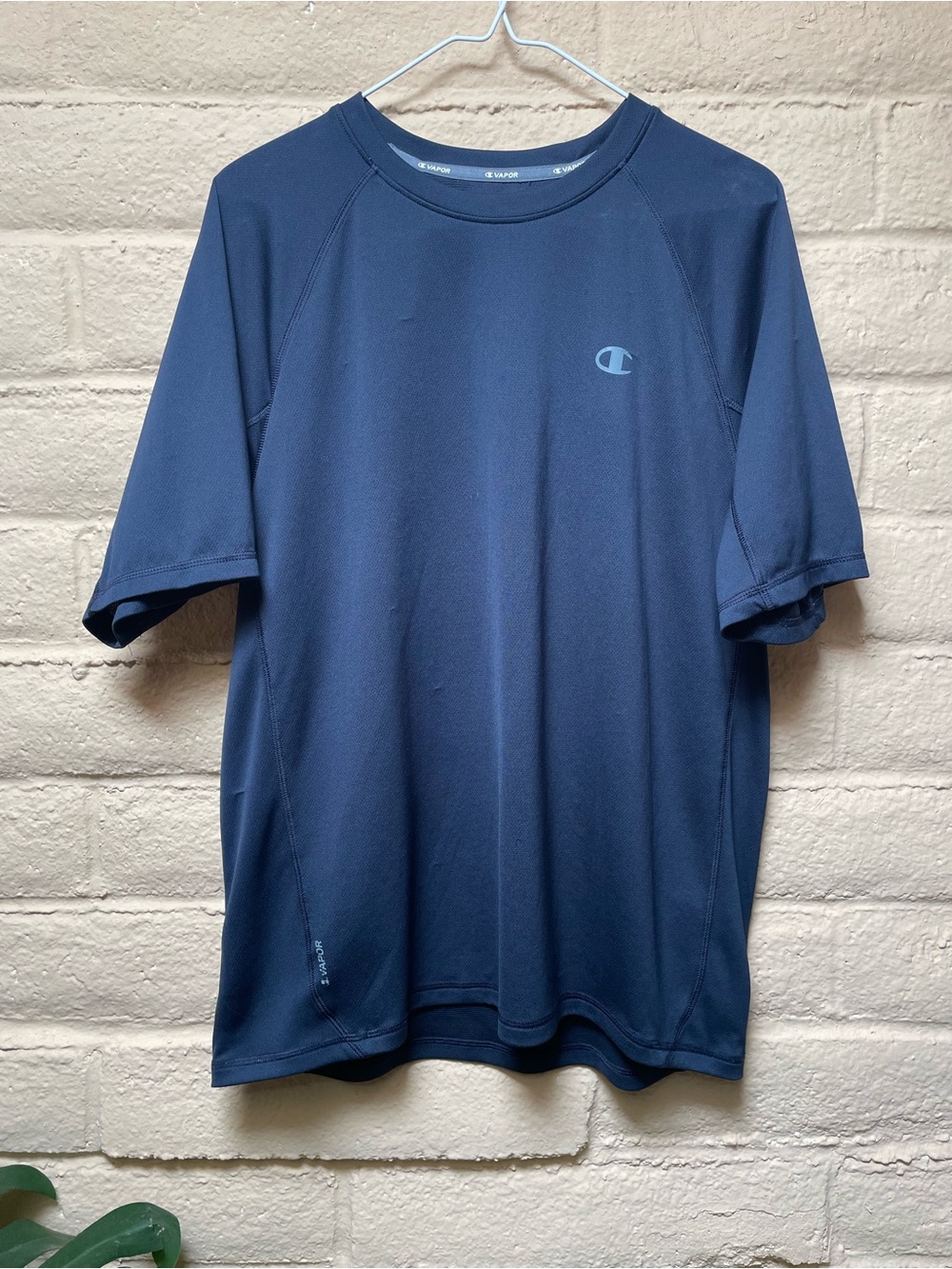 Champion Black Short-Sleeve Performance Tee
